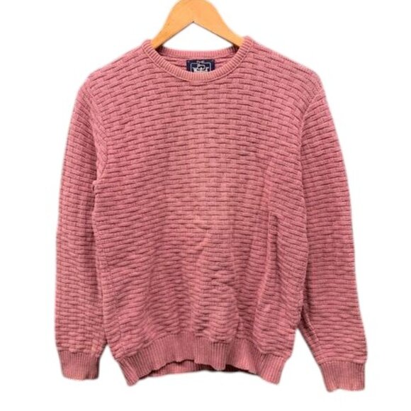Woolrich Wool Knit Sweater Women’s Pink Crew Neck Vintage Long Sleeve Size Small - Picture 1 of 10